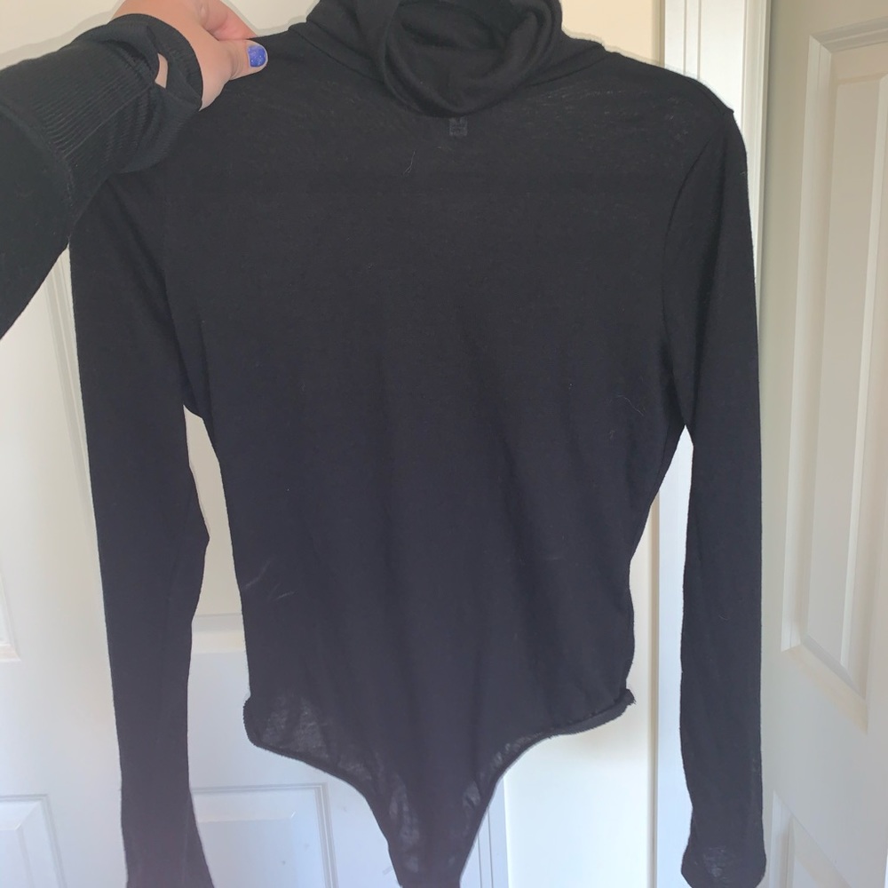 Turtleneck bodysuit